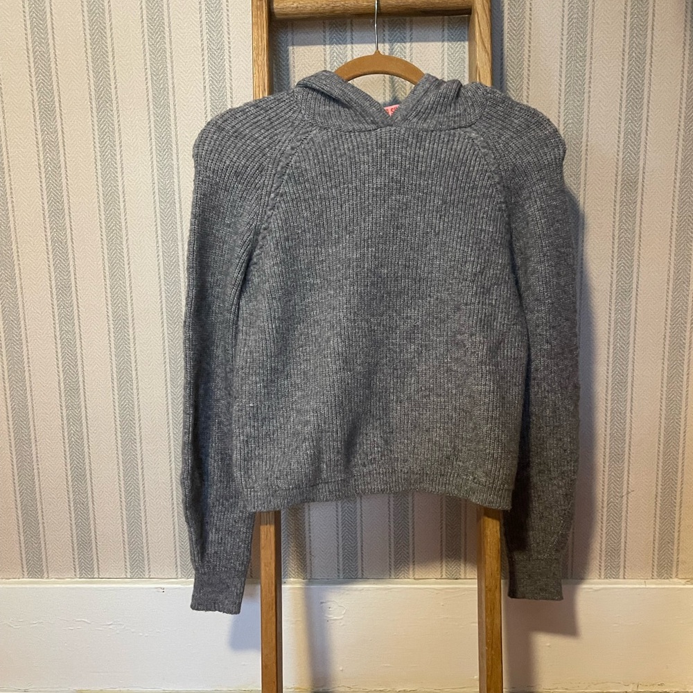 Coco & Shay Gray Hooded Women's Sweater M